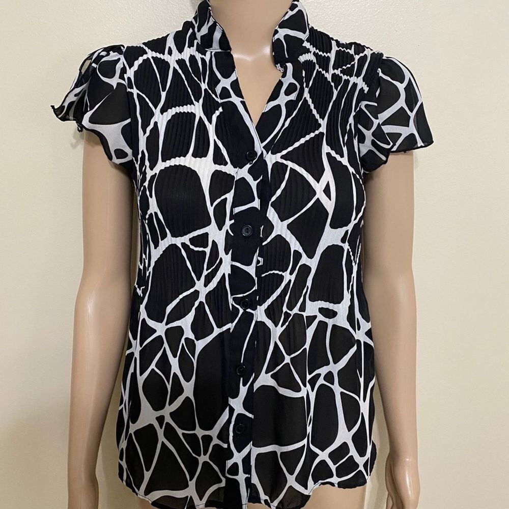 Sere Nade New York Black and White Top Small​